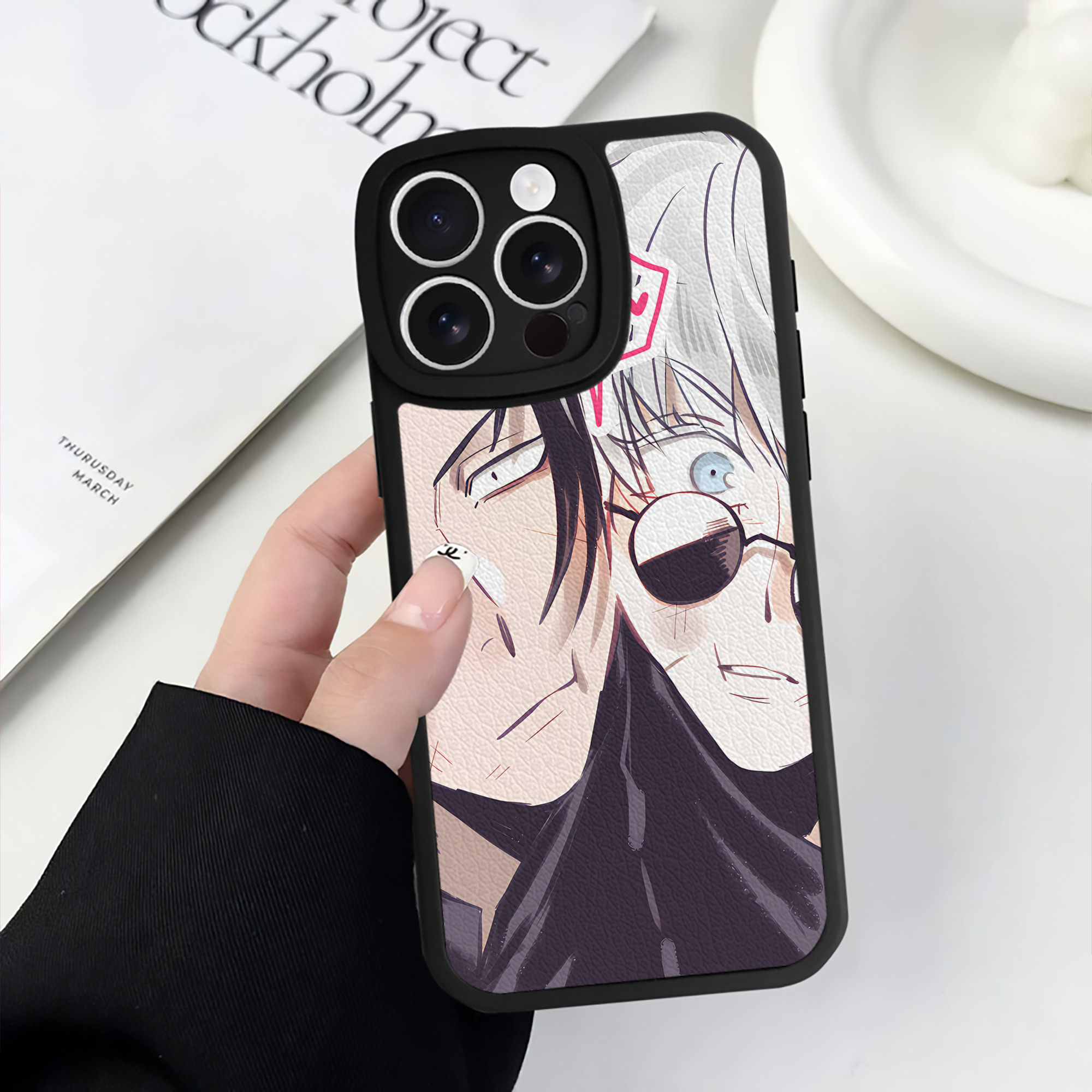 （画像用） SPY×FAMILY间谍家家酒 【iPhone 16シリーズ対応】シリコンスマホケース（レザー調） 材質：シリコン